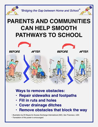 Parents and communities can help smooth pathways to school